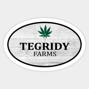 Tegridy Farms south park tshirt Sticker